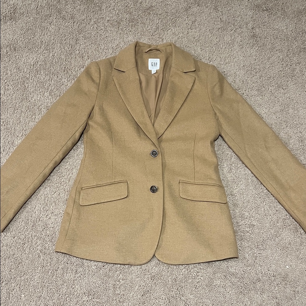 GAP Women's Classic Camel Blazer